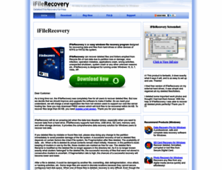 ifilerecovery.com screenshot