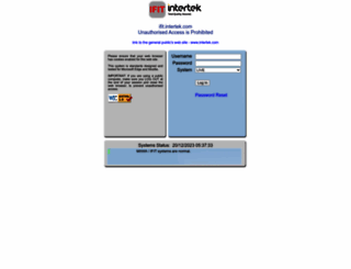 ifit.intertek.com screenshot