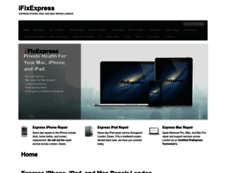 ifixexpress.co.uk screenshot