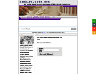 ifsc.bankifsccode.com screenshot