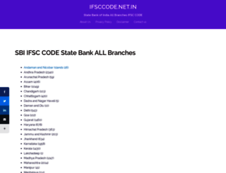 ifsccode.net.in screenshot