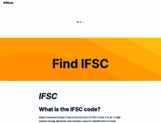 ifscs.in screenshot