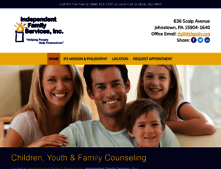 ifsfamily.org screenshot