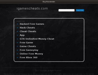 igamescheats.com screenshot