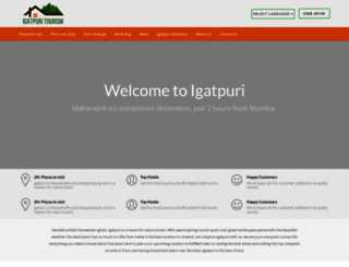 igatpuritourism.com screenshot