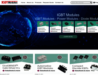 igbts-modules.com screenshot