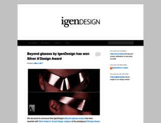 igendesign.wordpress.com screenshot