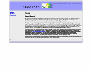 igeoinfo.org screenshot