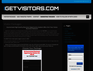 igetvisitors.com screenshot