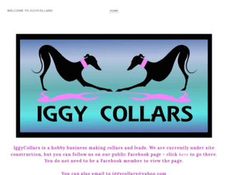 iggycollars.com screenshot