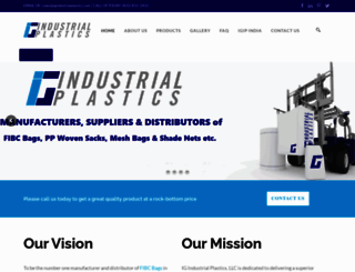 igindustrialplastics.com screenshot