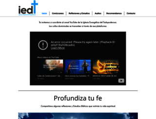 iglesiadeltodopoderoso.com screenshot