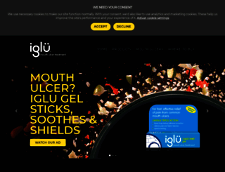 iglugel.co.uk screenshot