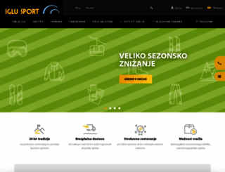 iglusport.si screenshot
