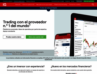 igmarkets.es screenshot