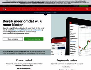 igmarkets.nl screenshot