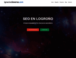 ignaciocisneros.com screenshot