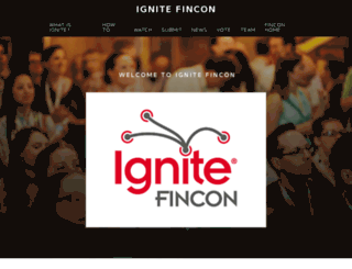 ignite.financialbloggerconference.com screenshot