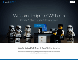 ignitecast.com screenshot
