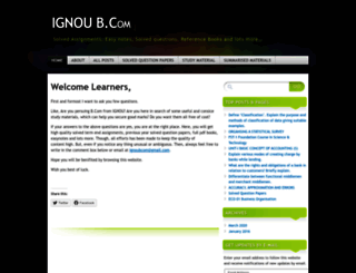 ignoubcom.wordpress.com screenshot