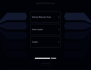 igoindonesia.org screenshot