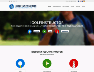 igolfinstructor.com screenshot
