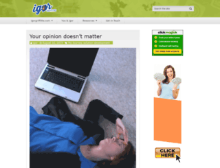 igorgriffiths.com screenshot