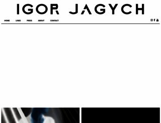 igorjagych.com screenshot