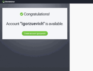 igorzuevich.clickwebinar.com screenshot