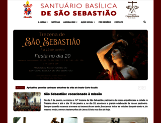 igrejadoscapuchinhos.org.br screenshot