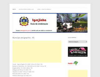 igrejinha.com.br screenshot