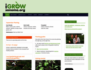 igrowsonoma.org screenshot