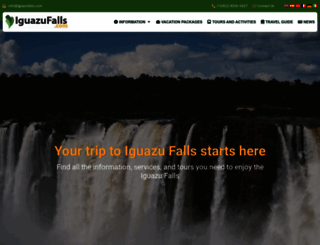 iguazufalls.com screenshot