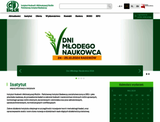 ihar.edu.pl screenshot