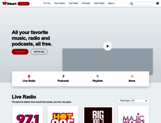 iheartmusic.com screenshot