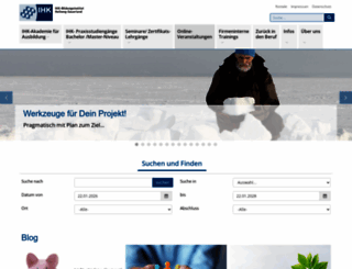 ihk-bildungsinstitut.de screenshot