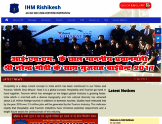 ihmschoolsindia.com screenshot