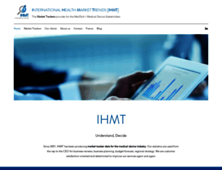 ihmt-medicaldevice.com screenshot
