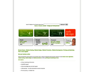 ihostu.com.au screenshot