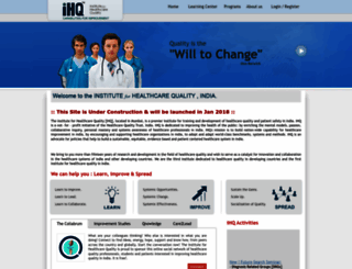 ihq.org.in screenshot