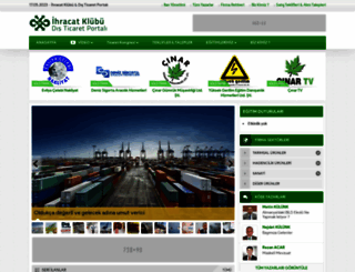 ihracatklubu.com screenshot