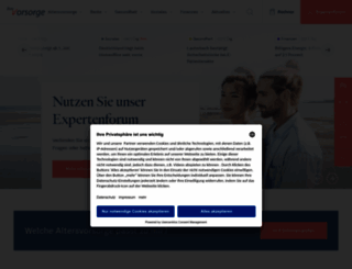 ihre-vorsorge.de screenshot