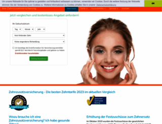 ihre-zahnzusatzversicherung.de screenshot
