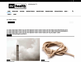 ihrmagazine.com screenshot