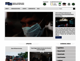 ihrn.org.in screenshot