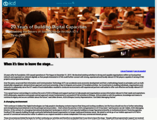 iicd.org screenshot