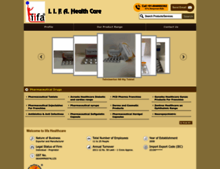 iifahealthcare.com screenshot