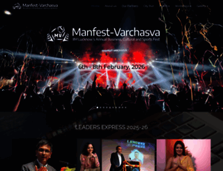 iiml-manfestvarchasva.com screenshot