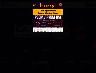 iirm.ac.in screenshot