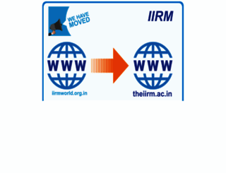 iirmworld.org.in screenshot